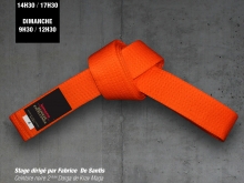 Ceinture orange krav maga hotsell